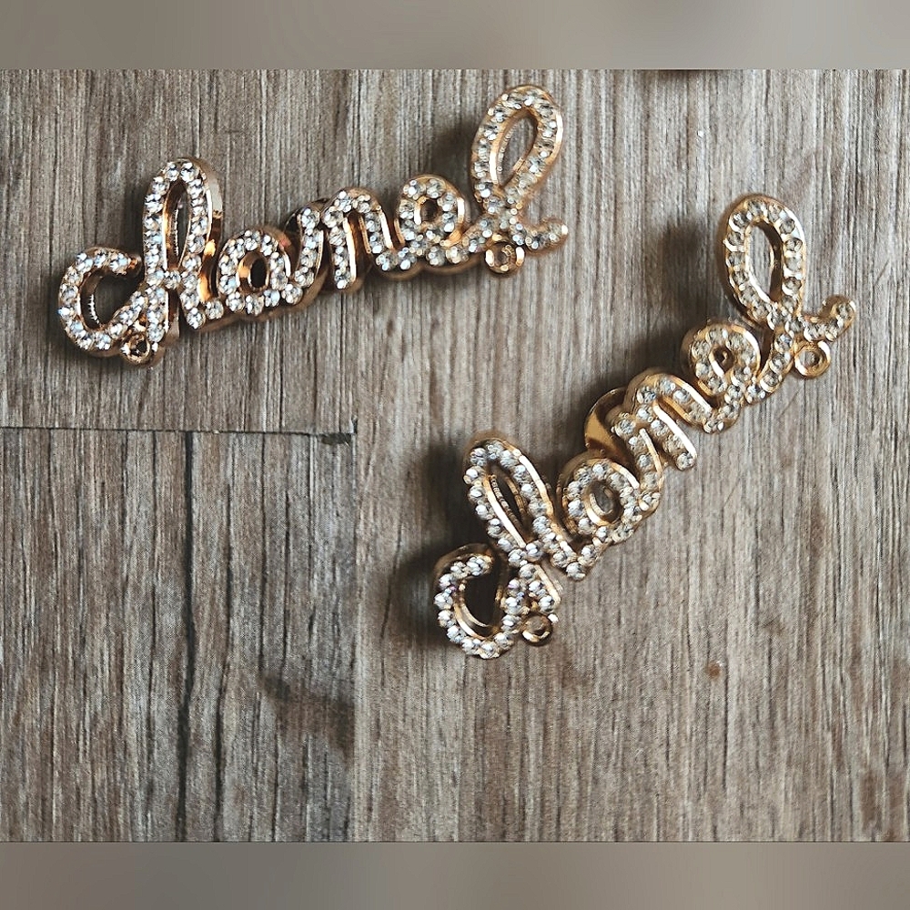 2 Piece Bling charms for crocs